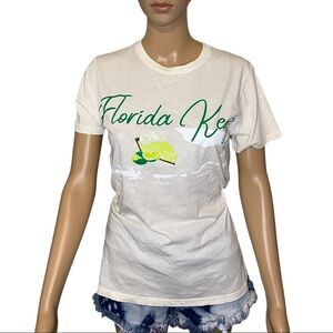 No Curfew Florida Keys T-Shirt Size Small